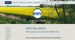 Desktop Screenshot of kwv-borsfleth.de